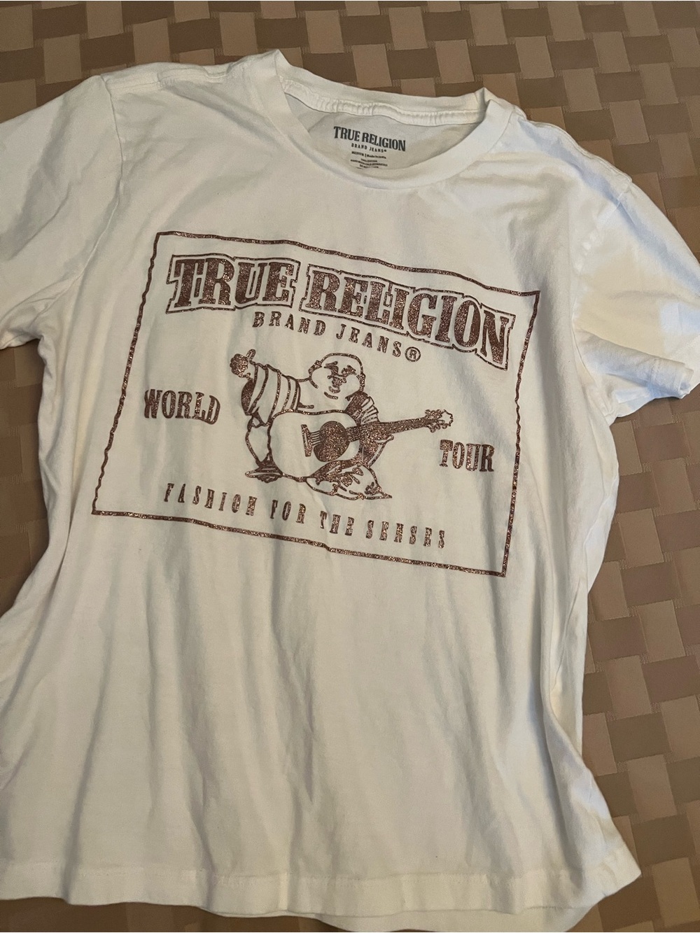 True Religion Women’s White Graphic Tee - Pack of 2 - Picture 5 of 8